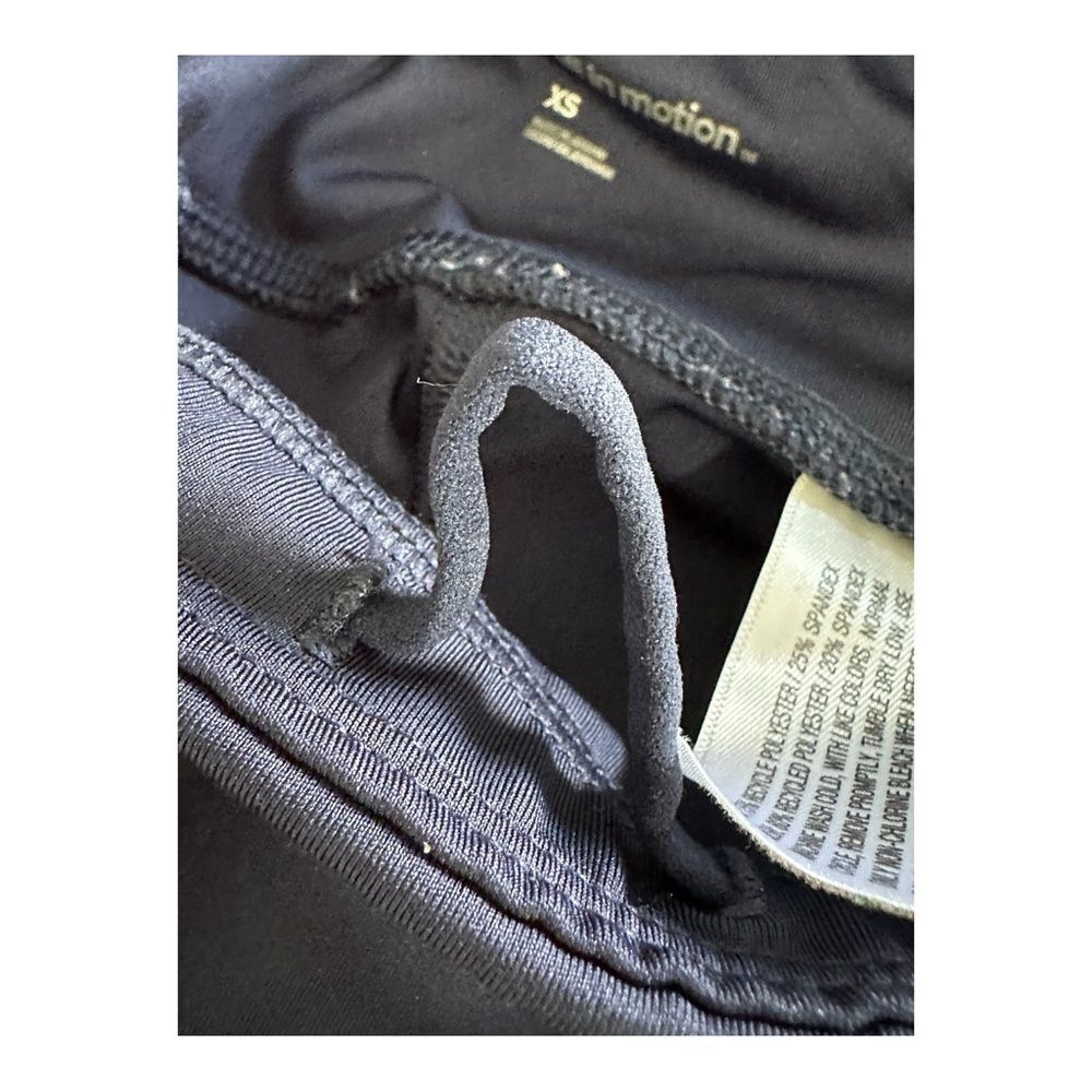 All in motion leggings navy blue size XS drawstring waist - Picture 9 of 9